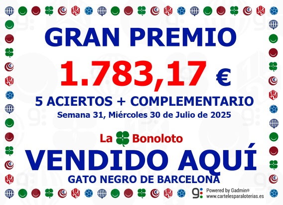 NOVO GRANDE PR&Eacute;MIO VENDIDO AQUI